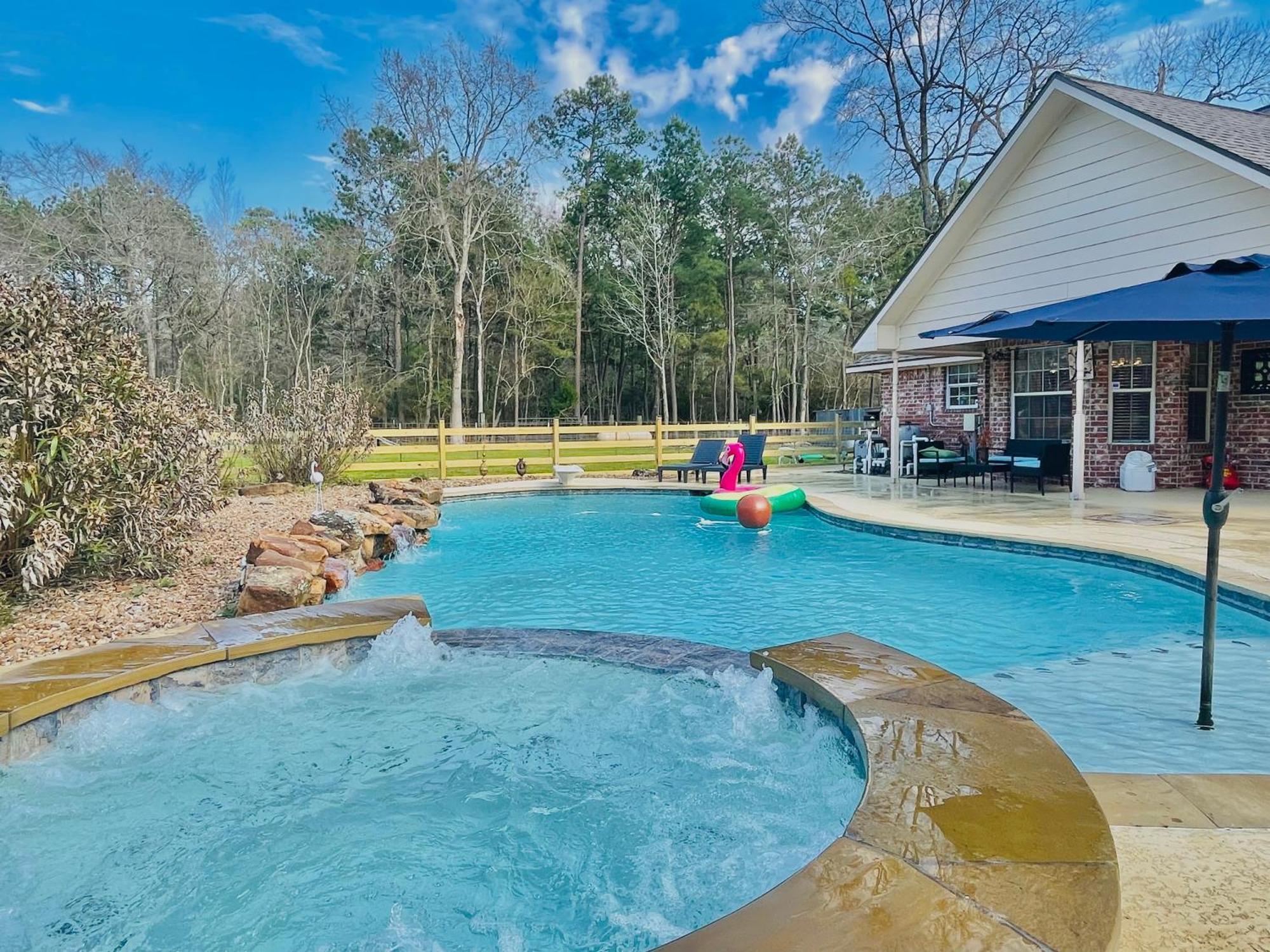 Country Getaway 4 Bedroom Resort In 10 Acre Lot Magnolia Exteriör bild
