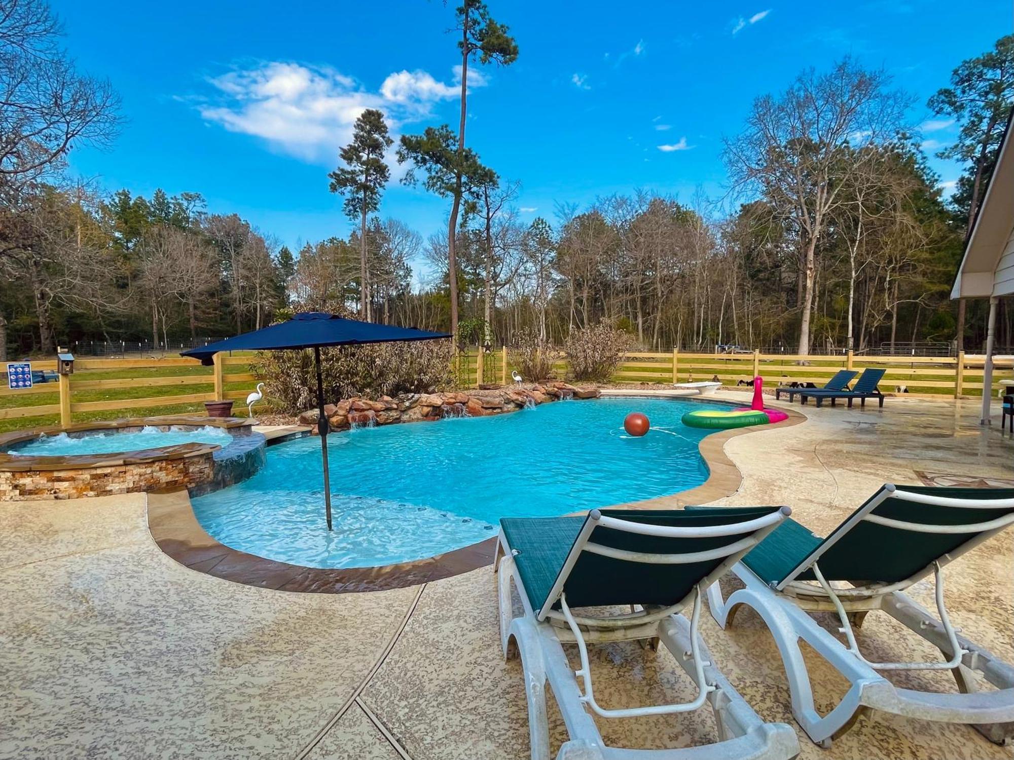 Country Getaway 4 Bedroom Resort In 10 Acre Lot Magnolia Exteriör bild